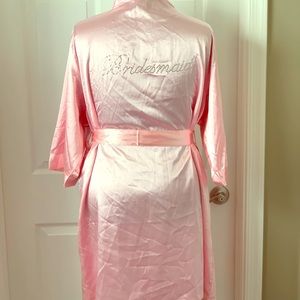Bridesmaid Robe-Blush Pink